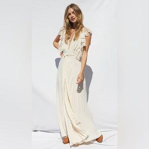 Jen’s Pirate Booty White Poppy Dress.  Brand new, tag still on.